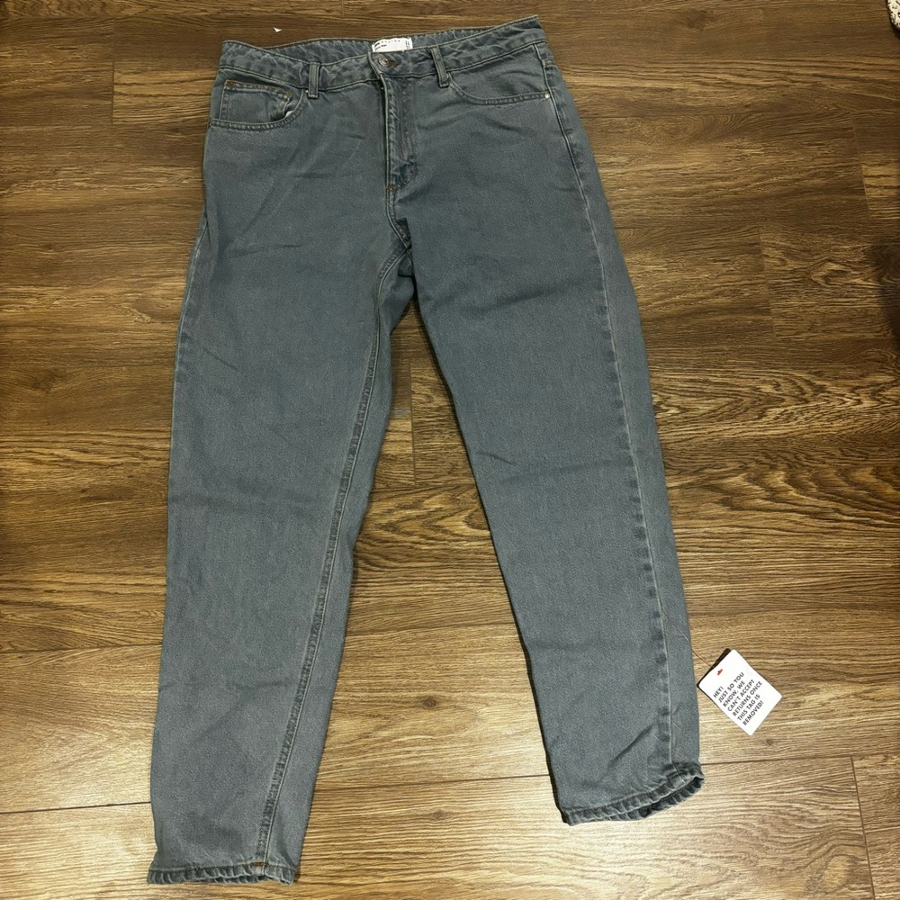 ASOS DESIGN Classic Rigid Jeans Light Stone Wash Blue Men’s 33”X34” NEW